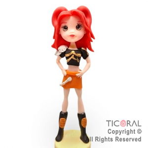 ADORNO GUERRARA K POP MIRA PORCELANA FRIA x 1